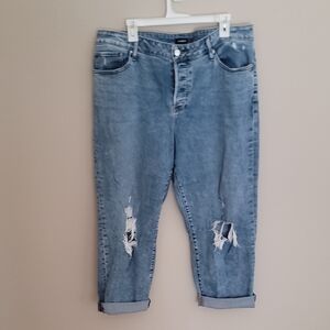 Express Faded Denim Jeans